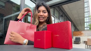 Cartier D'Amour Necklace & Clash de Cartier Ring Unboxing | Luxury Jewelry Haul by Sadia Amin