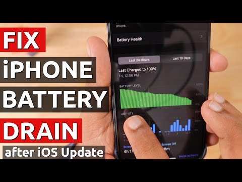 iPhone 💨 FAST BATTERY DRAIN Problem 🔥 How to Improve?