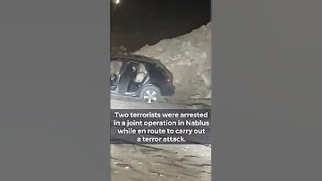 IDF Shin Bet Foil Imminent Terror Attack In Nablus Arrest Terrorists Red Handed 