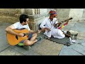 Rajasthani folk music jam with ravanhatha