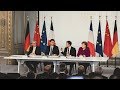 Union européenne - Chine / Déclarations conjointes