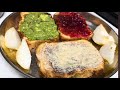 Whats our breakfast today avacado bread toast sandwich recipe