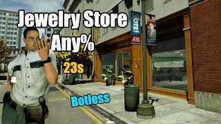 New PB! [23s] Payday 2 Speedrun - Jewelry Store Any% Botless Solo