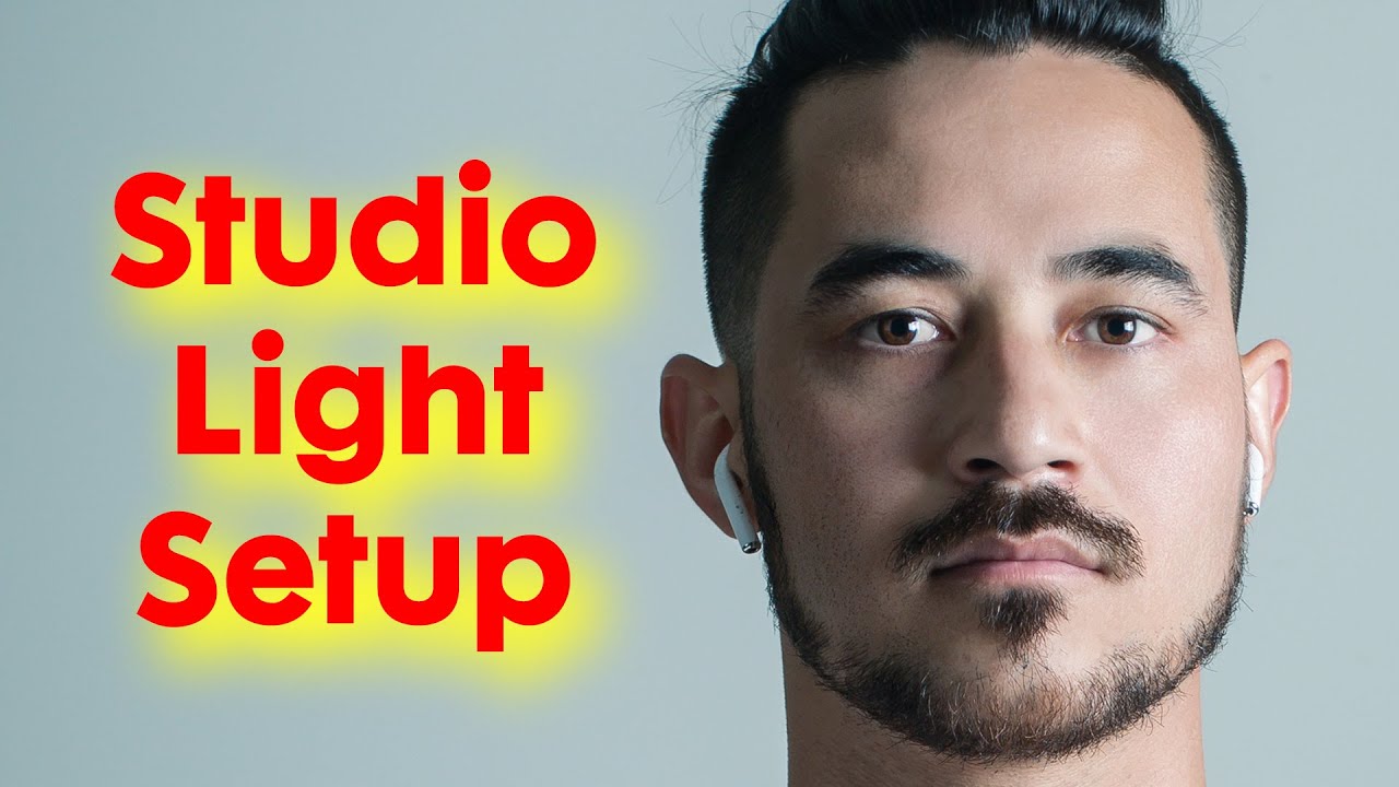 Studio Lighting for Portrait Photography Glanz Studio Lighting Kit YouTube