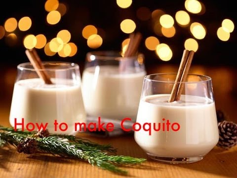 HOW TO MAKE COQUITO (PUERTO RICAN COCONUT EGGNOG)