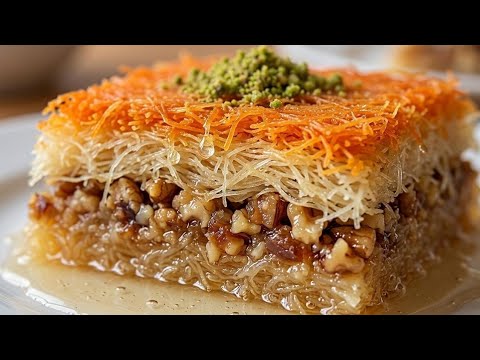 ÇITIR ÇITIR TEL KADAYIF 🔥 ASLA HAMUR OLMAYACAK ✋TÜM PÜF NOKTALARI İLE TEPSİ KADAYIFI TARİFİ ‼️