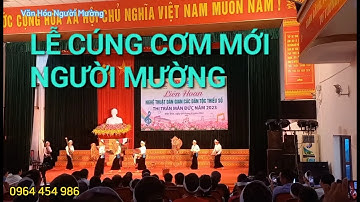 Lễ cúng cơm mới người Mường Hòa Bình