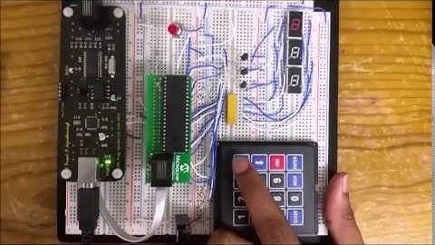 One second Timer and an Integrated Keypad System Test