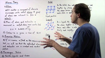 Atomic Theory and Brownian Motion
