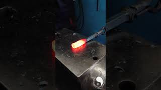 Production processes of Forged gouge chisel.