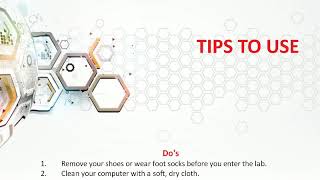 Class 8 Tips to use computer lab