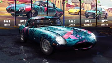 Jaguar E-Type Lightweight DAY 7 NFS No Limits West End Waves Gameplay Walkthrough