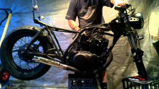 SR250 PROJECT CAFE FIRST START