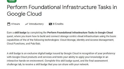 LAB 1 :-Cloud Storage Qwik Start Cloud Console( Perform Foundational Infrastructure Tasks(QUEST))