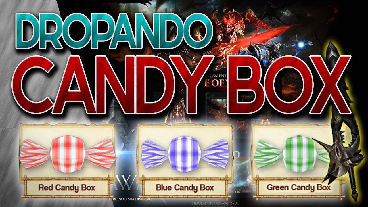 DROP CANDY BOX MUAWAY (PROMOÇÃO DE OUTUBRO 2017) YouTube