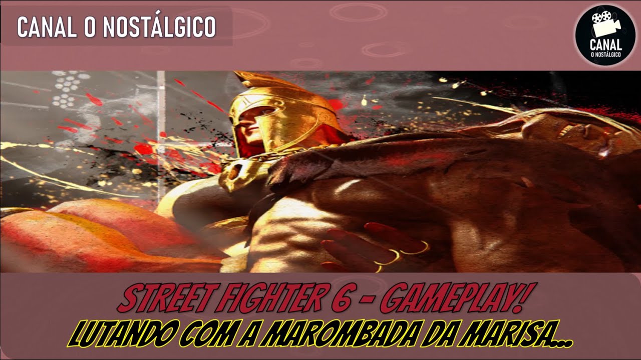 STREET FIGHTER 6 – GAMEPLAY! LUTANDO COM A MAROMBADA DA MARISA...