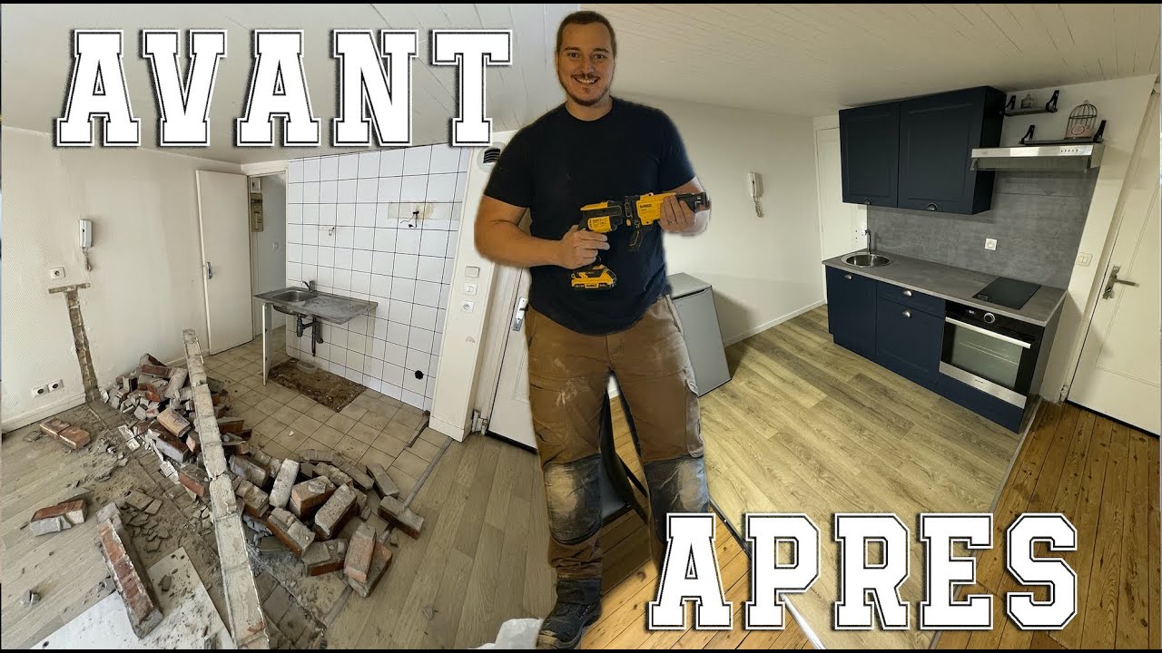 РЕМОНТ СТУДИИ TIMELAPSE ДО И ПОСЛЕ - Я САМОСТОЯТЕЛЬНО ОТРЕМОНТИРОВАЛ АРЕНДНУЮ СТУДИЮ ЗА НЕСКОЛЬКО...