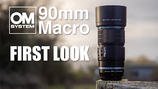 OM SYSTEM M.Zuiko 90mm F3.5 Macro IS Pro Lens | First Look with Gavin Hoey