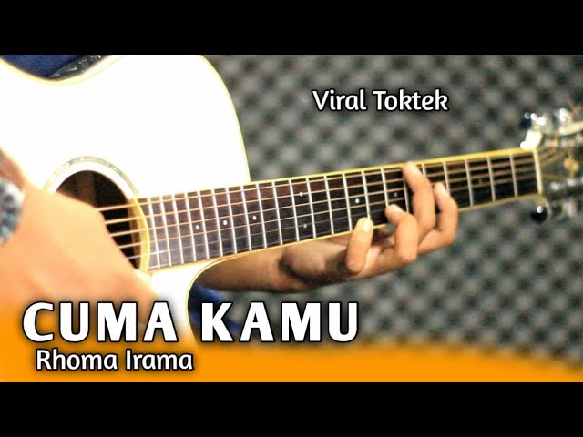 CUMA KAMU - Rhoma Irama Acoustic Guitar Instrument ( Audio HQ ) class=