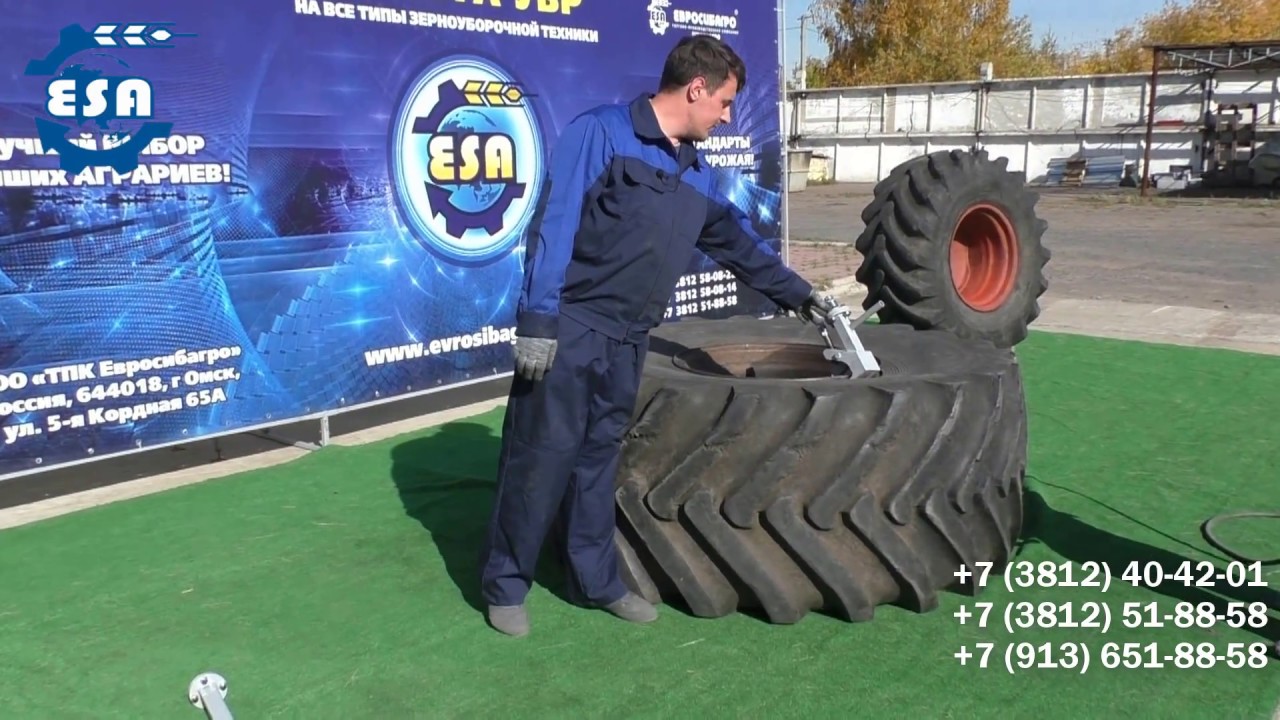 Разбортовка колеса самостоятельно с помощью "МШК-1" - Как разбортовать ...