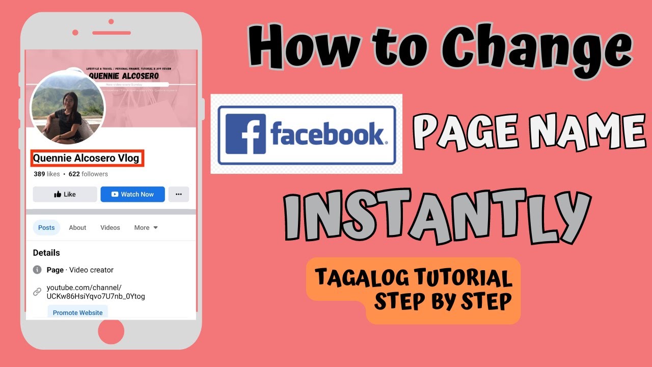 How to Change Facebook Page Name INSTANTLY using Laptop and Mobile Phone 2023 |Step by Step Tutorial