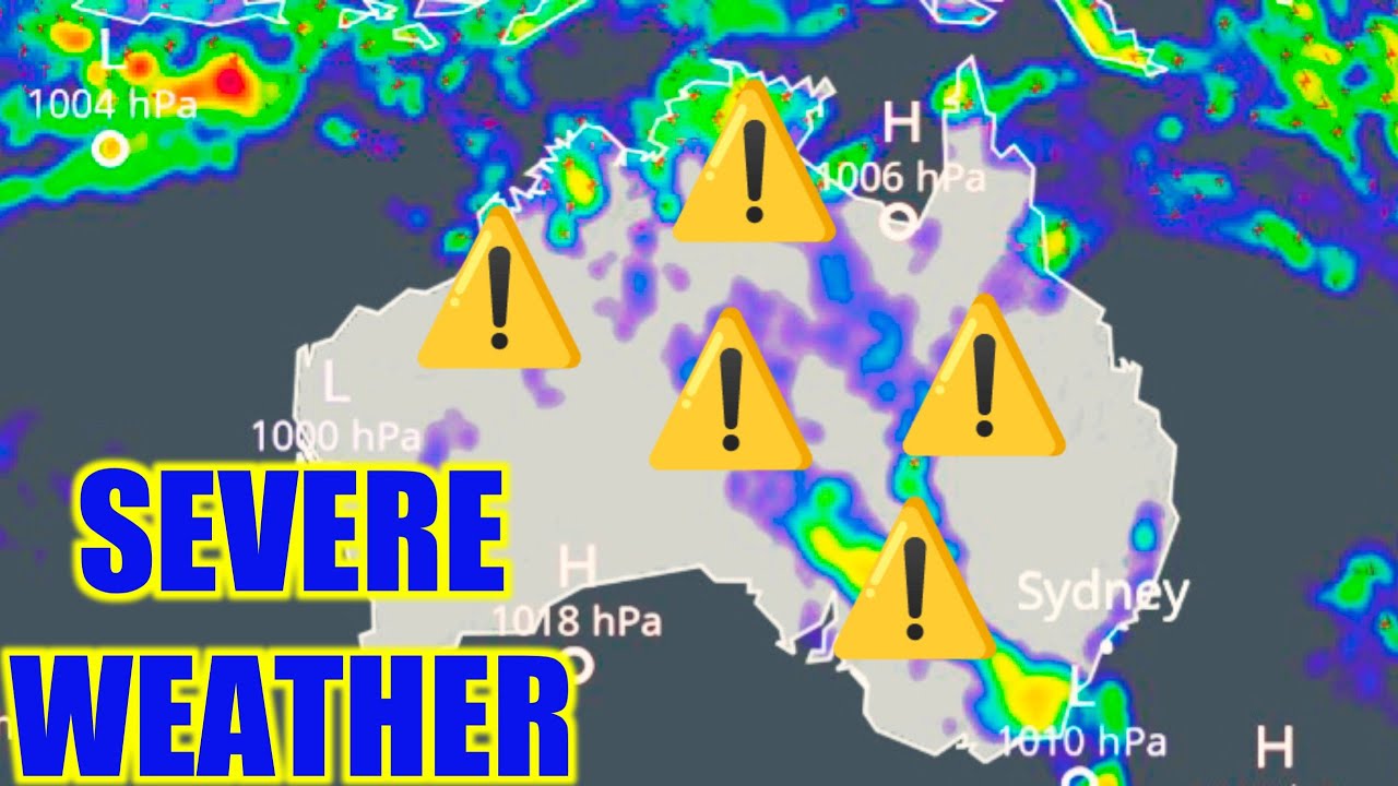 BOM SEVERE WEATHER WARNING FOR AUSTRALIA 29 JANUARY 2023 - YouTube