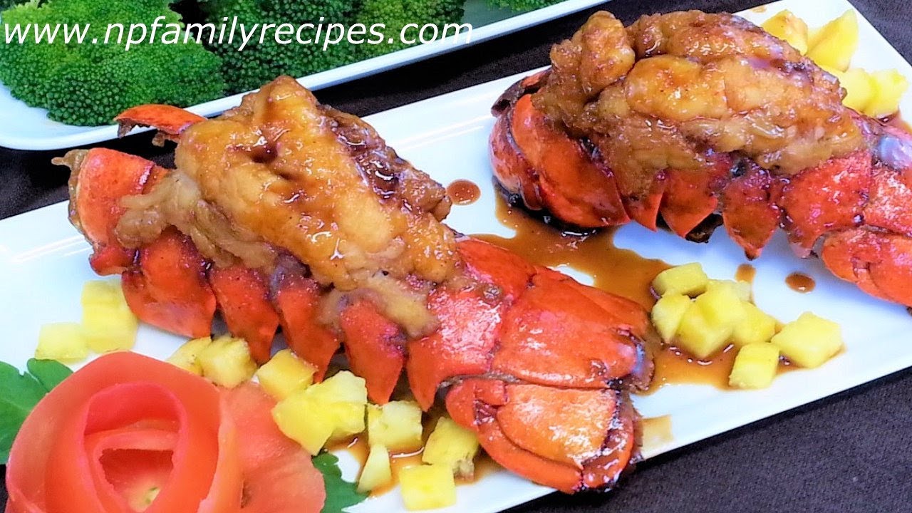 How to make teriyaki lobster tail and teriyaki sauce 