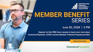 CFMA Member Benefit Series: Commerce Payments