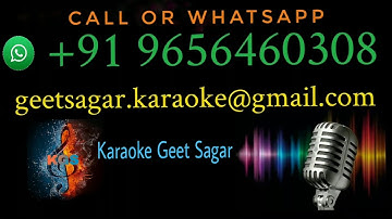 Daur E Khiza Tha Karaoke With Lyrics | Amit Kumar | Shabash Daddy