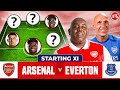 Arsenal vs Everton | Starting XI Live | Premier League