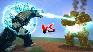 💀WARDENZILLA vs GOLEM KONG🐵 | MINECRAFT MOD
