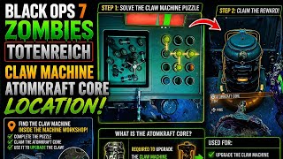 BLACK OPS 7 ZOMBIES TOTENREICH EASTER EGG CLAW MACHINE ATOMKRAFT CORE GUIDE #blackops7