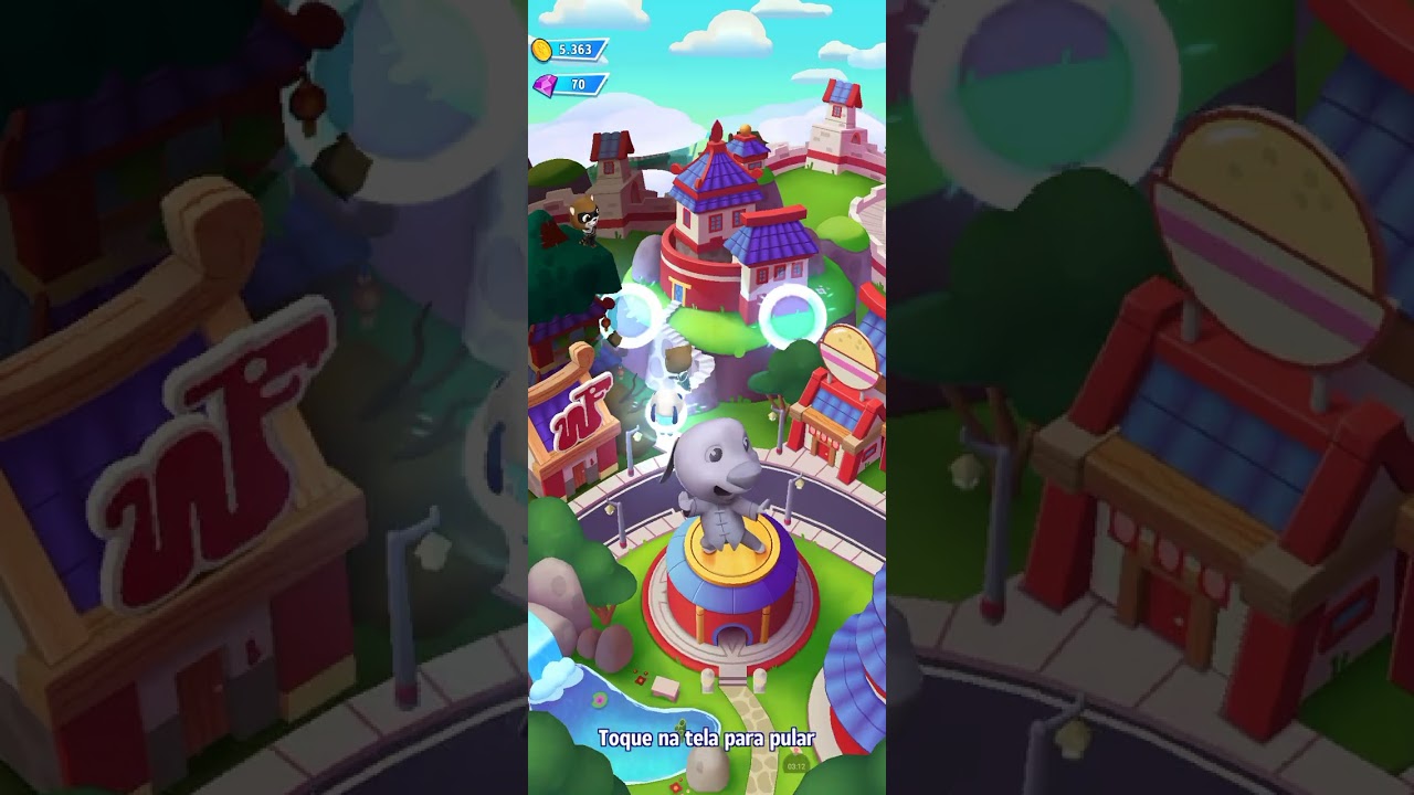  consegui um personagem no no jogo TOM