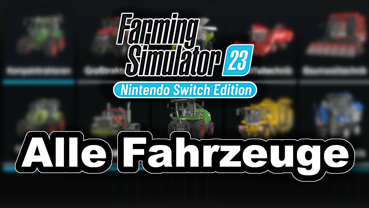 Farming Simulator 23: Der Shop mit allen Fahrzeugen, Ein Traktor fehlt?