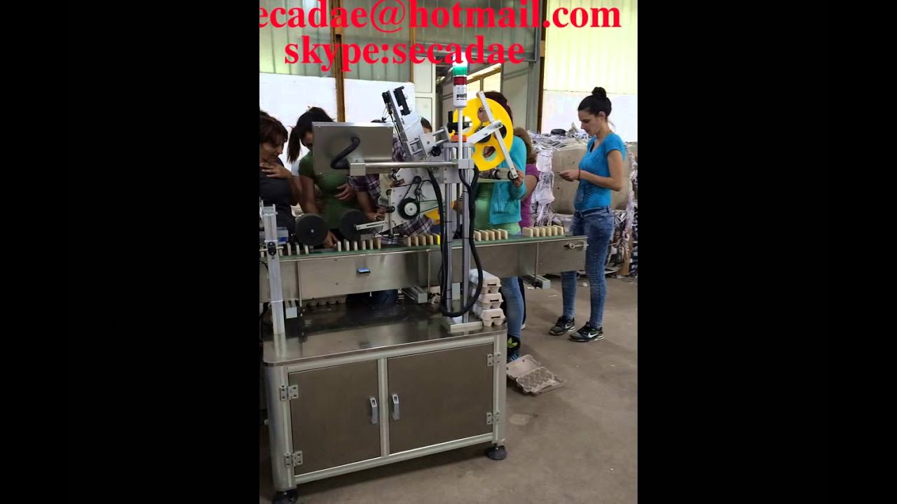 egg carton labeling machine on top and two sides,egg carton sticker