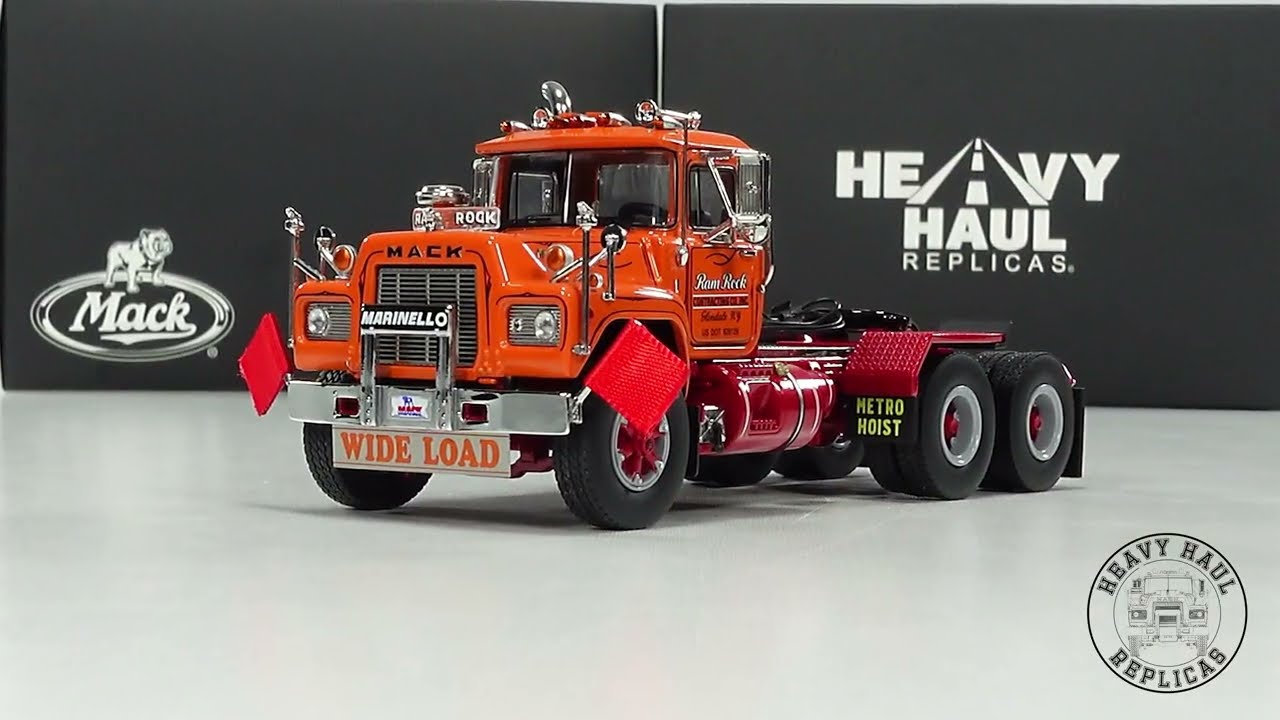 Heavy Haul Replicas Ram Rock Contracting Company 1985 Mack R686SX
