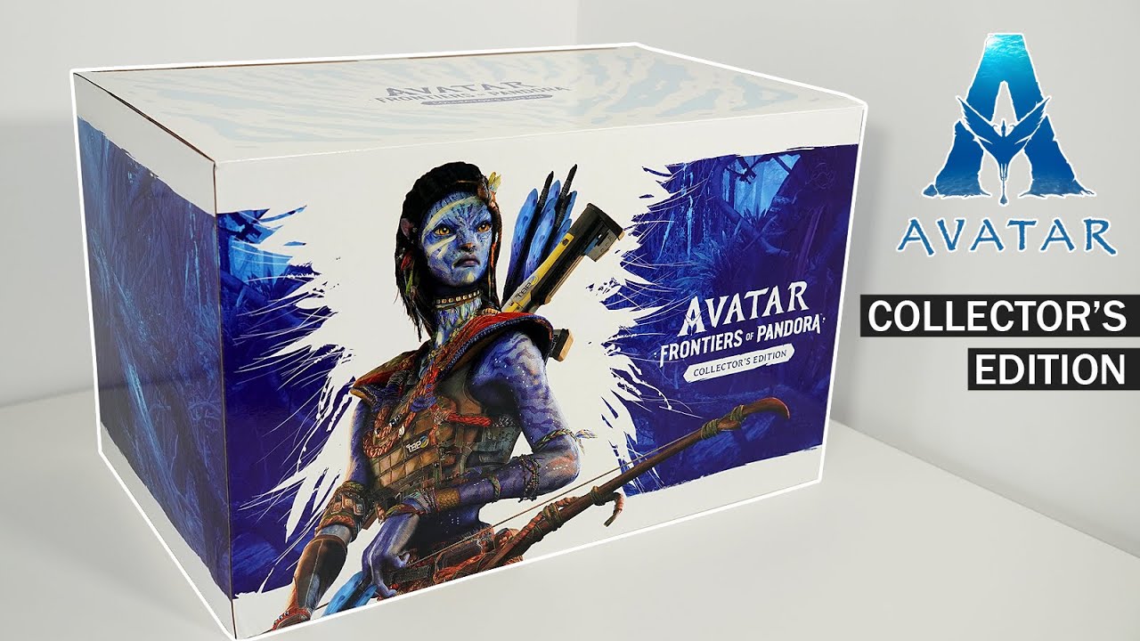 Unboxing AVATAR Frontiers of Pandora PS5 Collector's Edition with Gameplay  - ASMR 