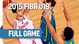 Turkey v Australia - Quarter Final - Full Game - 2015 FIBA U19 World Championship