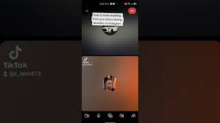 show what's on your phone during facetime on Instagram