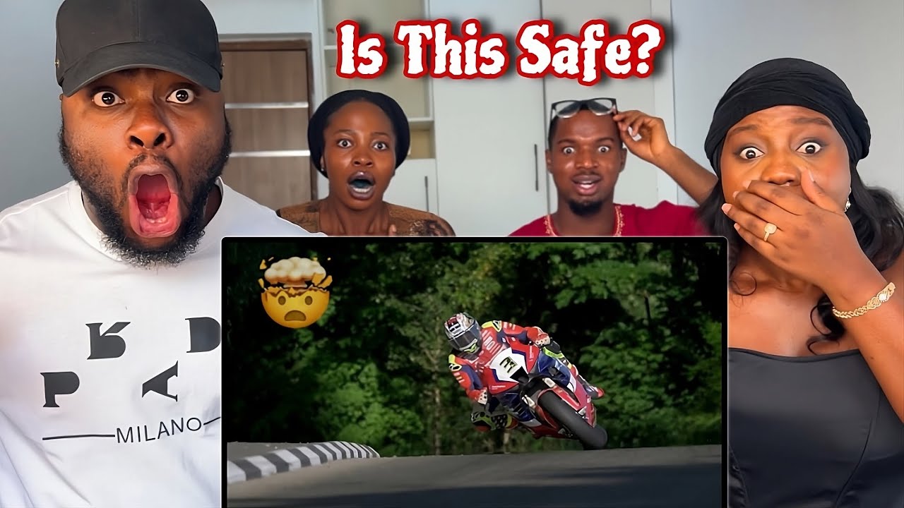 Реакция на самую смертоносную мотогонку в мире! TT на острове Мэн