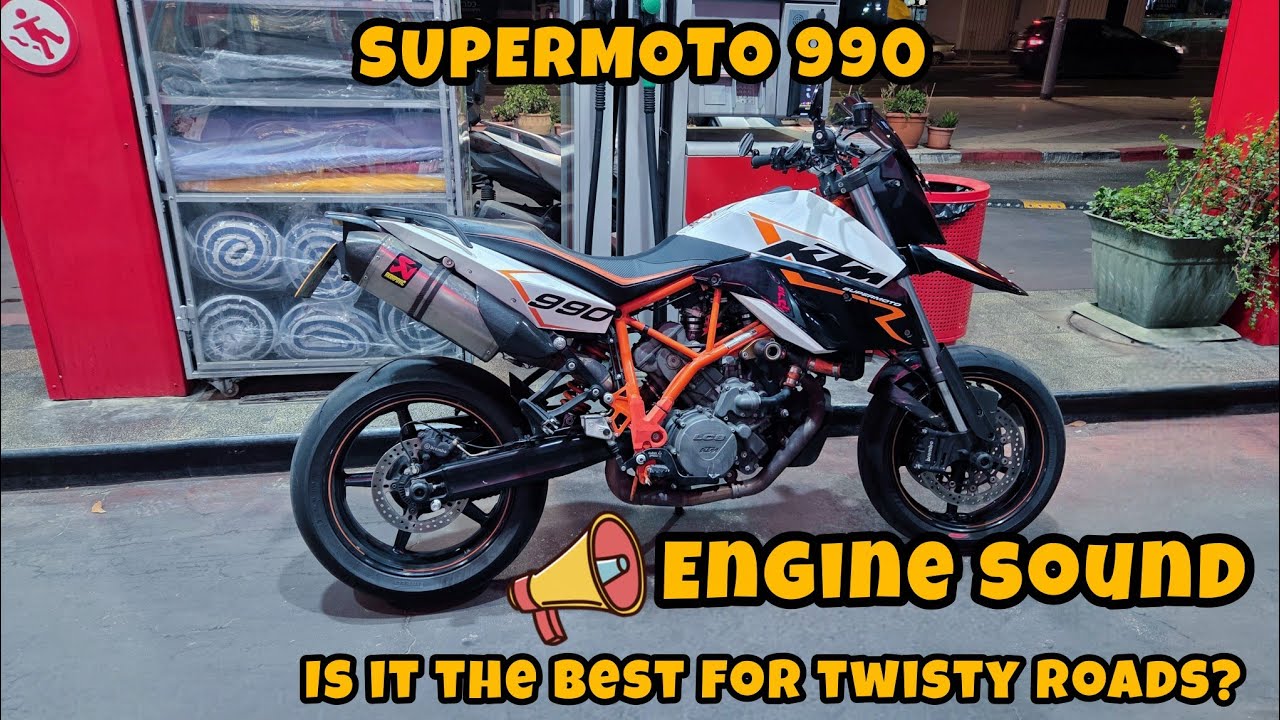 KTM SMR 990 | Scenic Road | Engine Sound | 4K