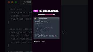 CSS Progress Spinner Tutorial | Create Beautiful Loading Spinners