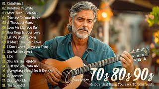 Top Guitar Old Love Songs 70s 80s 90s- Beautiful Instrumental Music for a Peaceful Start to Your Day