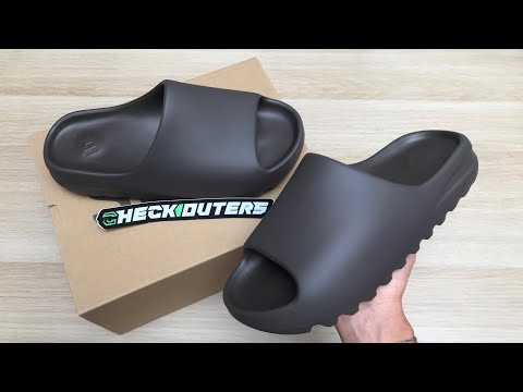 Yeezy Slide "Soot" - Unboxing and first look!
