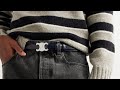 Mr. Porter Unboxing | Celine Triomphe Belt in Navy