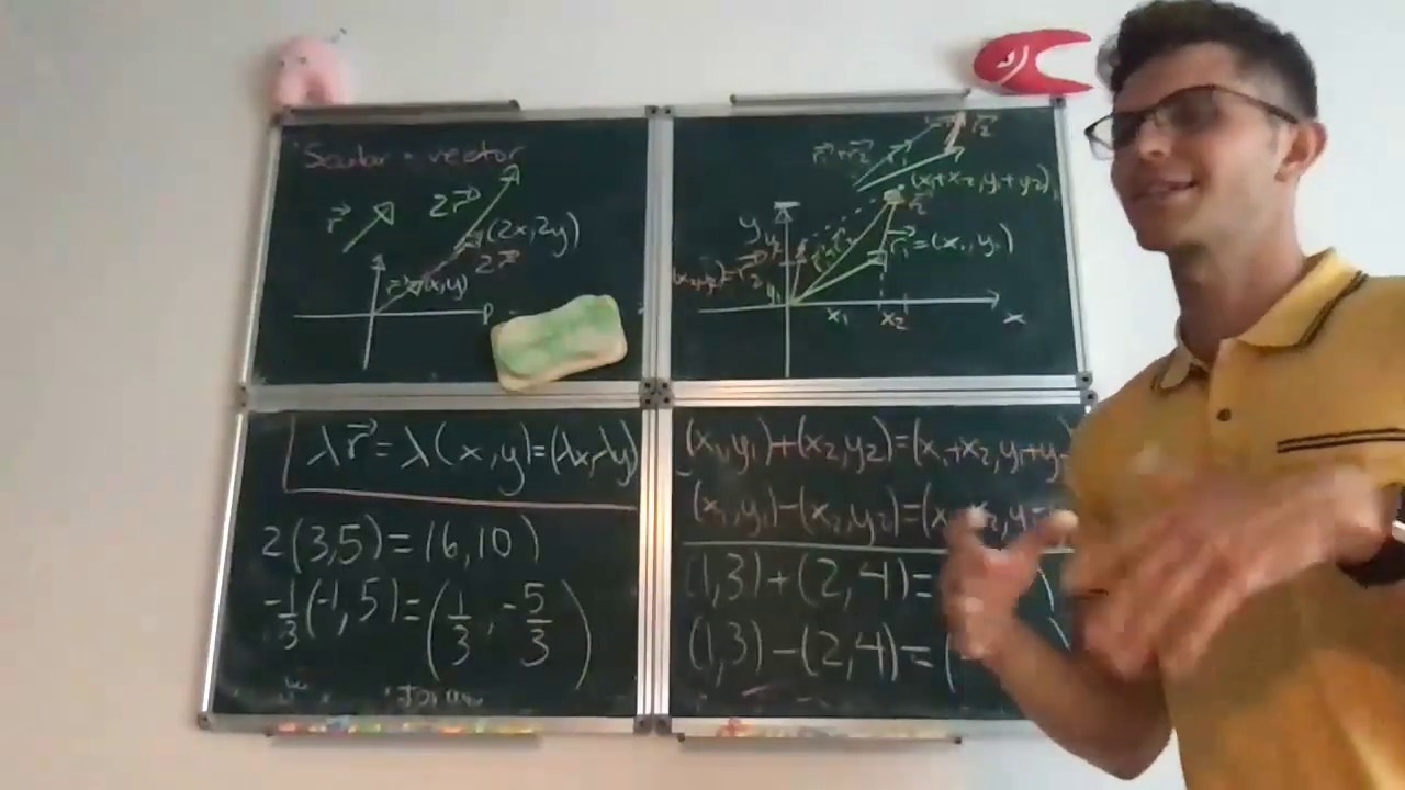 Operations on vectors [algebraic point of view]