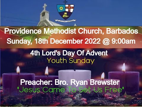 Providence Methodist Church, Barbados - 18th December  2022