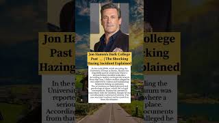 Jon Hamm’s Dark Past #JonHamm #MadMen #HollywoodSecrets #CelebrityControversy #YTShorts #usa