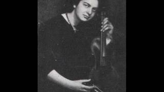 Isolde Menges -- Bach Violin Sonata #3, E Major, BWV 1016 4. Allegro