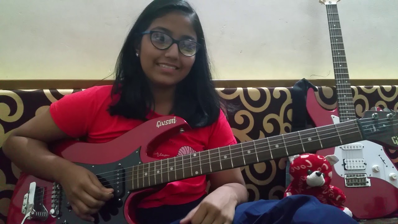 Aane Se Uske Aaye Bahar Guitar Instrumental (Full Song) Saanvi Iyer